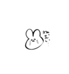 泣いてるうさぎさんスタンプ（個別スタンプ：3）
