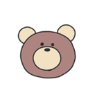 こすちゅーむ くま（個別スタンプ：1）