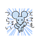走るネズミ（仕事用）（個別スタンプ：20）