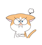 ハチワレ猫のわさび（個別スタンプ：11）