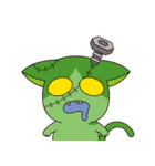 ハチワレ猫のわさび（個別スタンプ：32）