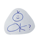 手書き、英語、日常会話（個別スタンプ：16）