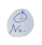 手書き、英語、日常会話（個別スタンプ：19）
