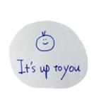 手書き、英語、日常会話（個別スタンプ：38）