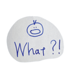 手書き、英語、日常会話（個別スタンプ：39）