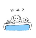 白いわんさん（個別スタンプ：28）