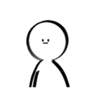 白い変人（個別スタンプ：9）