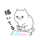 日本画の猫（個別スタンプ：3）