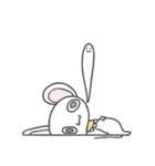 赤ちゃんねずみチルンはいつも楽しいよ（個別スタンプ：1）