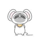 赤ちゃんねずみチルンはいつも楽しいよ（個別スタンプ：9）