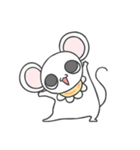赤ちゃんねずみチルンはいつも楽しいよ（個別スタンプ：11）