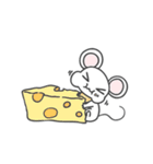 赤ちゃんねずみチルンはいつも楽しいよ（個別スタンプ：17）