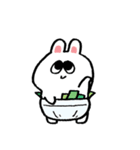 人生2回目！坊やウサギ（個別スタンプ：1）