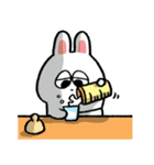 人生2回目！坊やウサギ（個別スタンプ：3）
