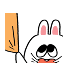 人生2回目！坊やウサギ（個別スタンプ：5）