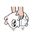 人生2回目！坊やウサギ（個別スタンプ：7）