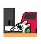 人生2回目！坊やウサギ（個別スタンプ：10）