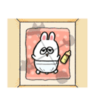 人生2回目！坊やウサギ（個別スタンプ：21）