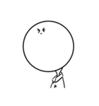 しろいまる（個別スタンプ：10）