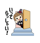 シンプル可愛い♡見習い魔女と黒猫（個別スタンプ：10）