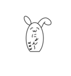長うさスタンプ（個別スタンプ：6）