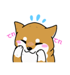 もちもちゆるっと柴犬スタンプ！（個別スタンプ：6）