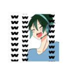 ゲーム男子。（個別スタンプ：8）