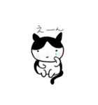 ノラネコくろまめ。（個別スタンプ：2）