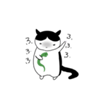 ノラネコくろまめ。（個別スタンプ：15）