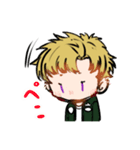 金髪黒マスク君（個別スタンプ：1）