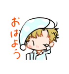 金髪黒マスク君（個別スタンプ：7）