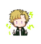 金髪黒マスク君（個別スタンプ：11）