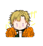 金髪黒マスク君（個別スタンプ：14）