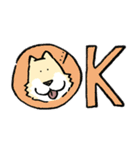 エリザベスカラーわんこ（リメイク）（個別スタンプ：14）