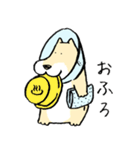 エリザベスカラーわんこ（リメイク）（個別スタンプ：40）