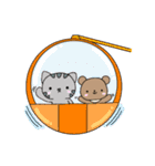 ねこのコン。5 〜くまったくんと遊園地〜（個別スタンプ：18）