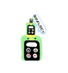 スマホのかっぱ（個別スタンプ：3）