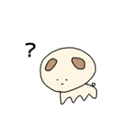 問う犬。（個別スタンプ：6）