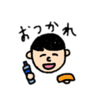 きのこ頭の日常（個別スタンプ：3）