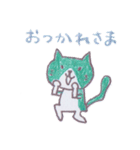 日本の色には、美しい名前があります。（個別スタンプ：11）