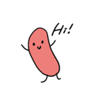 どこかで見ためんたいこさん（個別スタンプ：1）