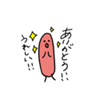 どこかで見ためんたいこさん（個別スタンプ：8）
