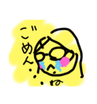 らくがきはなちゃん（個別スタンプ：3）
