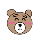 まゆげくまちゃん その2（個別スタンプ：6）