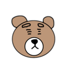 まゆげくまちゃん その2（個別スタンプ：13）