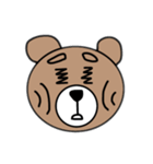 まゆげくまちゃん その2（個別スタンプ：16）