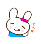 うさぎのうー♡毎日使える♡伝えるスタンプ（個別スタンプ：25）