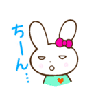 うさぎのうー♡毎日使える♡伝えるスタンプ（個別スタンプ：36）