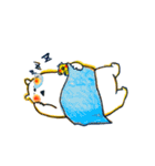 しろくまとひよこ（個別スタンプ：17）