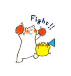 しろくまとひよこ（個別スタンプ：23）